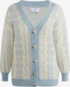 Vesten Gebreid Vest Dames Ivoor