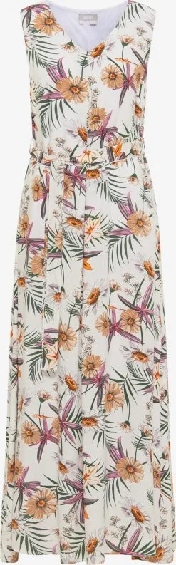 Usha Maxi Jurken Jurk Dames Wit