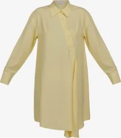 Blousejurken Blousejurk Dames Geel