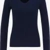 Fijngebreide Truien Trui Dames Marine