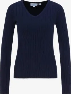 Fijngebreide Truien Trui Dames Marine