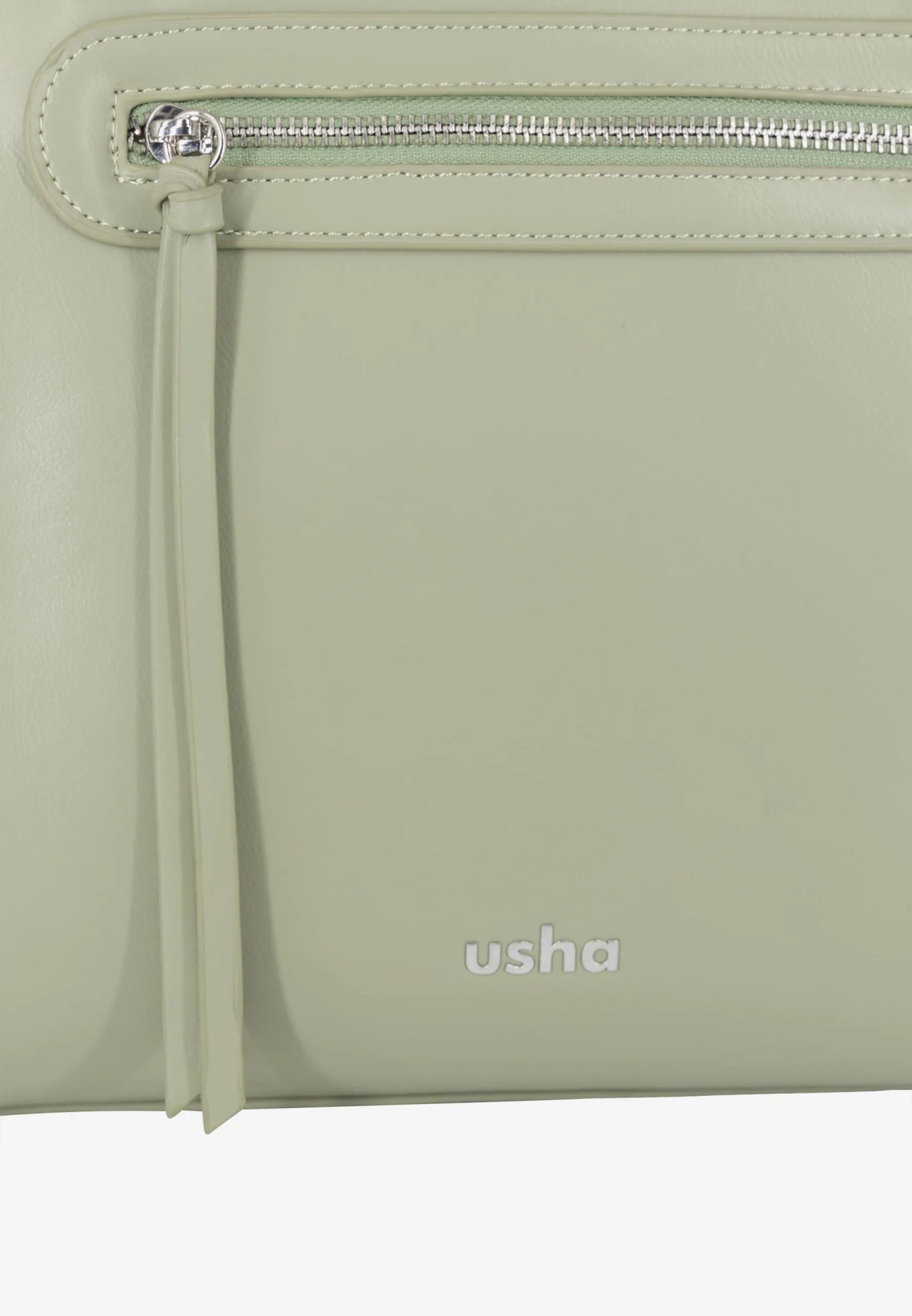 Usha Shoppers Shopper Dames Pastelgroen 6 Usha Shoppers Shopper Dames Pastelgroen - Afbeelding 4