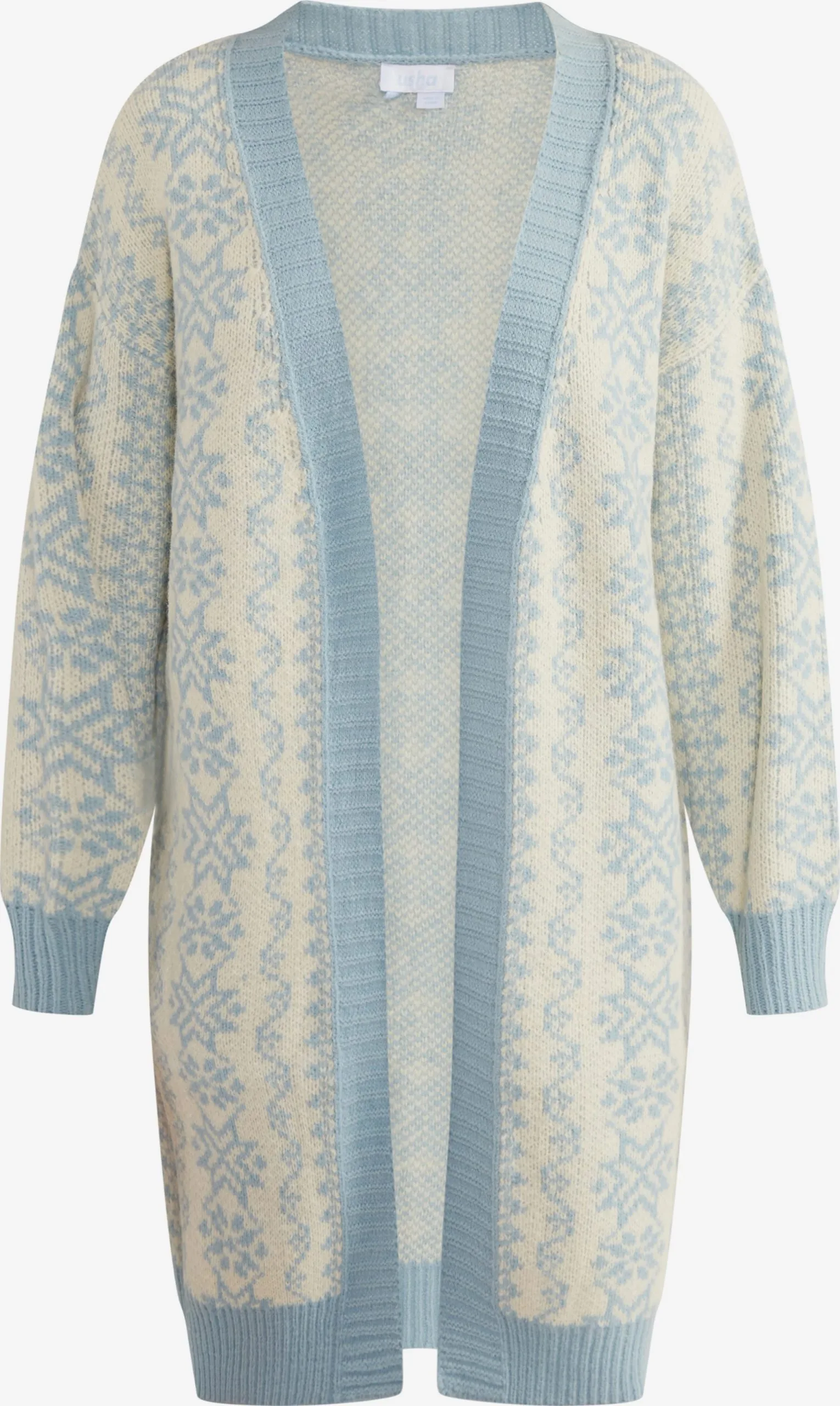 Vesten Gebreid Vest Lynnea Dames Wit 3 Vesten Gebreid Vest Lynnea Dames Wit