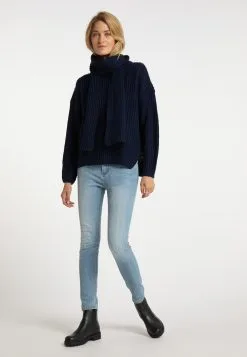 Fijngebreide Truien Trui Dames Donkerblauw 10 Fijngebreide Truien Trui Dames Donkerblauw -Aanbiedingen Usha Winkel 0c55ea5a7a0395a1374e834fe2328303