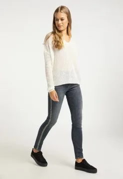 Basic Truien Trui Dames Wit -Aanbiedingen Usha Winkel 0c7a627c863f501e105b1b3235794ebe