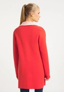 Vesten Gebreid Vest Dames Zalm Roze -Aanbiedingen Usha Winkel 0cc14dbe3f7c5d917fe52b3fb5d122b7