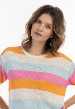 Fijngebreide Truien Trui Dames Gemengde Kleuren -Aanbiedingen Usha Winkel 0d26b524ac752176455d3bc86a2757b1