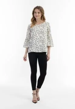 Usha Blouses Met Korte Mouw Blouse Dames Wolwit 9 Usha Blouses Met Korte Mouw Blouse Dames Wolwit -Aanbiedingen Usha Winkel 0d2a6d4c90a9702d91781cd0e9d12d69