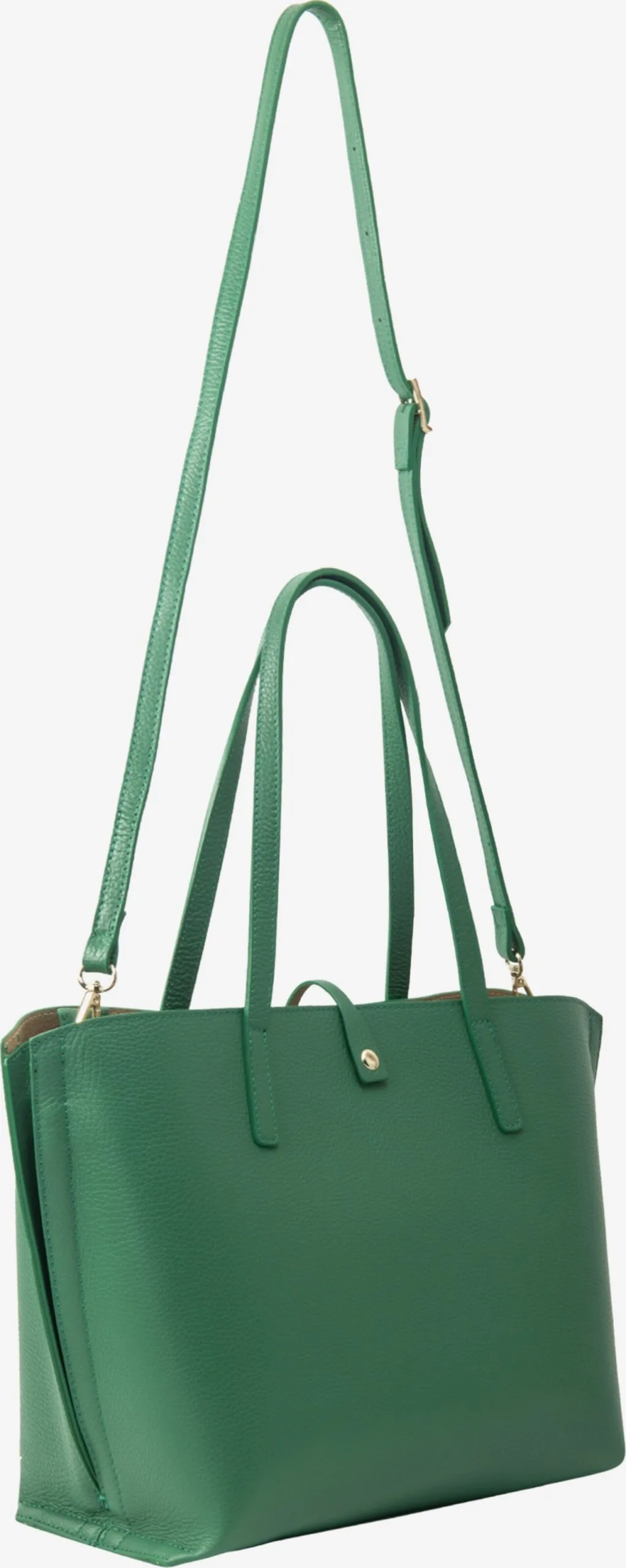 Usha Shoppers Shopper Dames Groen 5 Usha Shoppers Shopper Dames Groen - Afbeelding 3