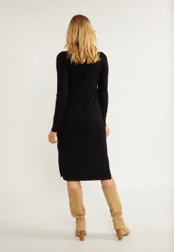 Gebreide Jurken Gebreide Jurk Lynnea Dames Zwart 9 Gebreide Jurken Gebreide Jurk Lynnea Dames Zwart -Aanbiedingen Usha Winkel 0db67cdd1e4c3fa788ed94a114aeaa0e 1