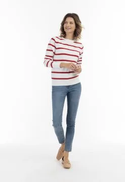 Fijngebreide Truien Trui Dames Rood / Wit 8 Fijngebreide Truien Trui Dames Rood / Wit -Aanbiedingen Usha Winkel 0ea415d9ee9da6baa4a421303fba16a4