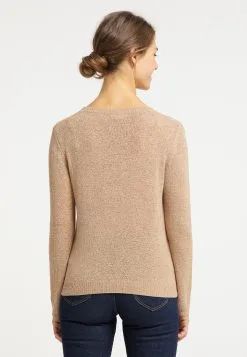 Usha Fijngebreide Truien Trui Dames Lichtbeige -Aanbiedingen Usha Winkel 0ede62a20d462b4b7a859c243603c4a7