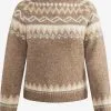 Fijngebreide Truien Trui Fenia Dames Bruin -Aanbiedingen Usha Winkel 100fa2313e09b595d44f4415b0a9b37a
