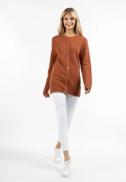 Vesten Gebreid Vest Dames Roestrood -Aanbiedingen Usha Winkel 11236f6364b038b4559aea67b18c02b2