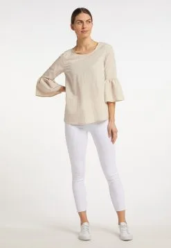 Blouses Met Korte Mouw Blouse Dames Crème 11 Blouses Met Korte Mouw Blouse Dames Crème -Aanbiedingen Usha Winkel 1198a9dd845f92da919b09cb0128734d