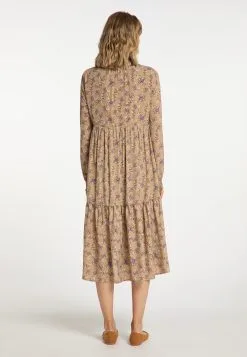 Usha Blousejurken Blousejurk Dames Camel -Aanbiedingen Usha Winkel 12e51f089a8d67d40edabcfc04d91dcd