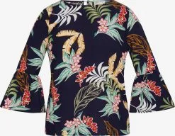 Usha Blouses Met Korte Mouw Blouse Dames Nachtblauw