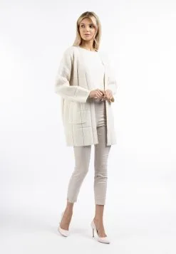 Vesten Gebreid Vest Dames Wolwit 10 Vesten Gebreid Vest Dames Wolwit -Aanbiedingen Usha Winkel 163bd671b08702cd0b167b88c0f9143a