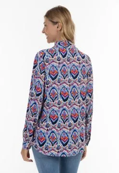 Overhemden Blouse Dames Blauw -Aanbiedingen Usha Winkel 18504d905999a3c3eac06be32ed76f60