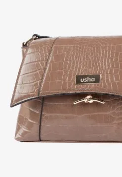 Usha Schoudertasjes Schoudertas Dames Taupe -Aanbiedingen Usha Winkel 19b6c969bdd285a0328343895967f531