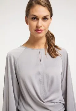 Blouses & Tunieken Blouse Dames Grijs -Aanbiedingen Usha Winkel 1f79af04bc2b2c5526e78132339b8da5