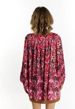 Lange Blouses Blouse Carnea Dames Pink / Framboos -Aanbiedingen Usha Winkel 203c7035319622f80712c32ef68eb332