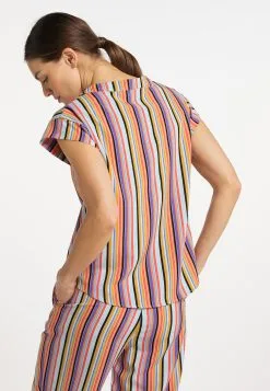 Blouses Met Korte Mouw Blouse Dames Gemengde Kleuren -Aanbiedingen Usha Winkel 2138a931019cb18abd1f875c39591d6d