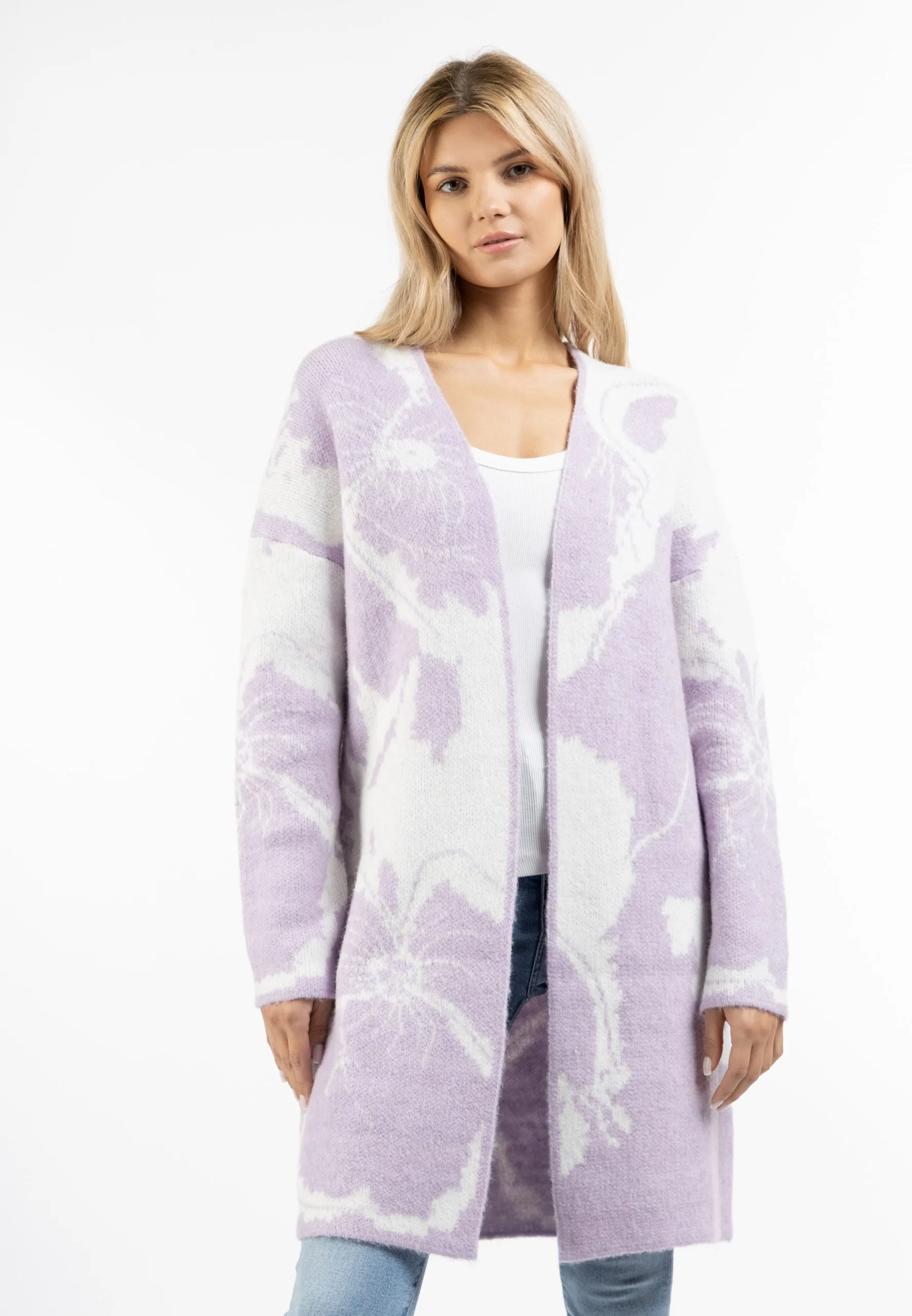 Usha Vesten Gebreid Vest Dames Sering 4 Usha Vesten Gebreid Vest Dames Sering - Afbeelding 2