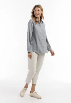 Usha Overhemden Blouse Dames Enziaan -Aanbiedingen Usha Winkel 25e97c0bc680bd4284f072686a6996f6