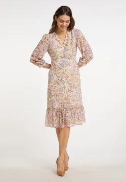 Usha Blousejurken Blousejurk Dames Wolwit -Aanbiedingen Usha Winkel 260ad675a64fd5198a8239bb23f4c22c