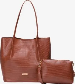 Usha Shoppers Shopper Dames Bruin -Aanbiedingen Usha Winkel 29218336bf1e7cc91f8b51b3458521bc