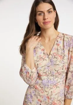 Usha Blousejurken Blousejurk Dames Wolwit -Aanbiedingen Usha Winkel 2abfa6ddc00647a6eb3dce842c23238b