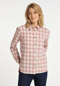 Overhemden Blouse Dames Pink / Wit -Aanbiedingen Usha Winkel 2bfa775c82eecf356cb0e832c6a56699