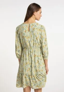 Usha Mini Jurken Jurk Dames Pastelgroen / Donkergroen -Aanbiedingen Usha Winkel 2e0858847fdee10752b03d88de752672