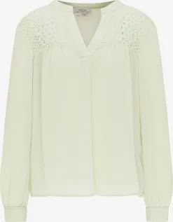 Kanten Blouses Blouse Dames Pastelgroen