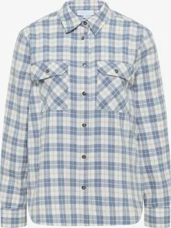 Overhemden Blouse Dames Lichtblauw