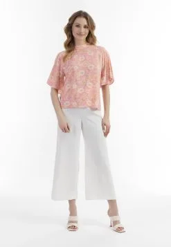 Usha Blouses Met Korte Mouw Blouse Dames Rosa -Aanbiedingen Usha Winkel 3110d1ca59460807e2f226f62e06cfd1