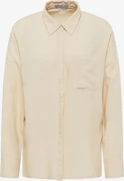 Overhemden Blouse Dames Crème