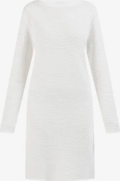 Gebreide Jurken Gebreide Jurk Lynnea Dames Wolwit