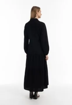 Blousejurken Blousejurk Lynnea Dames Zwart -Aanbiedingen Usha Winkel 34c7d68a7b4acf543cd58d48d2a4f4e0