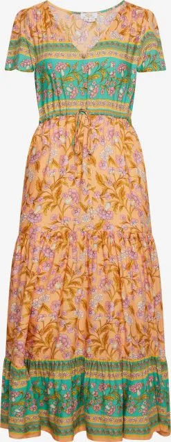 Zomerjurken Zomerjurk Dames Perzik