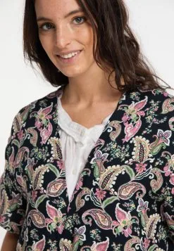 Ponchos & Kimonos Kimono Dames Zwart -Aanbiedingen Usha Winkel 3926e15f09ac1ee23472742c4594df53