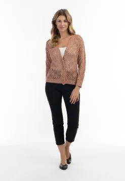 Usha Vesten Gebreid Vest Dames Lichtbruin -Aanbiedingen Usha Winkel 3a7fdc59c63fd20d924ed07091199cad