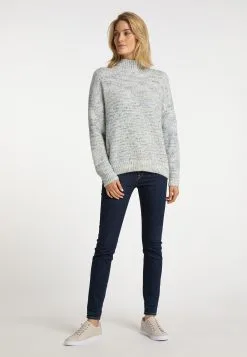 Fijngebreide Truien Trui Dames Blauw / Nachtblauw -Aanbiedingen Usha Winkel 3c41d481b020f6fd81256b1398f7cd96