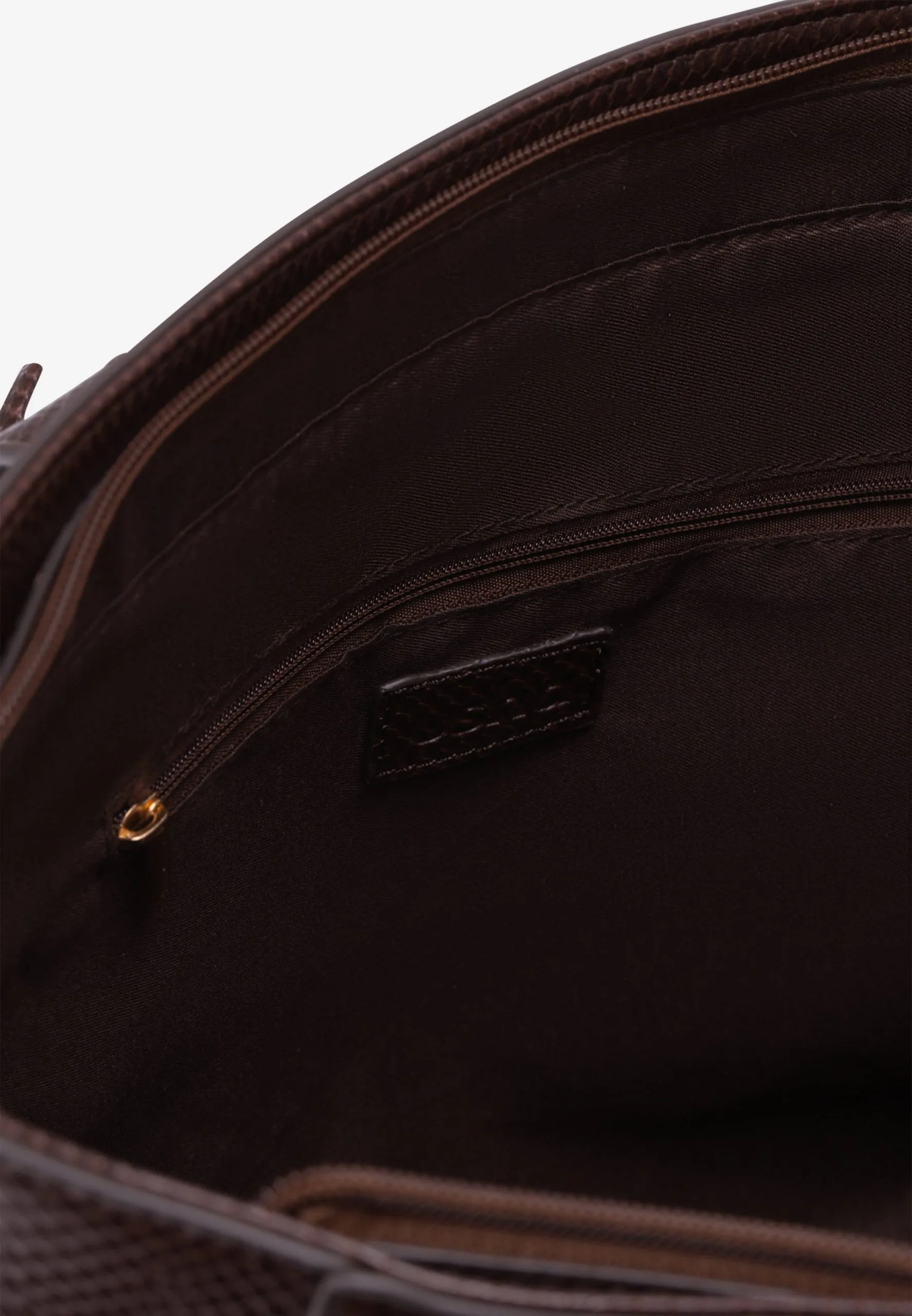 Usha Shoppers Shopper Dames Chocoladebruin 6 Usha Shoppers Shopper Dames Chocoladebruin - Afbeelding 4