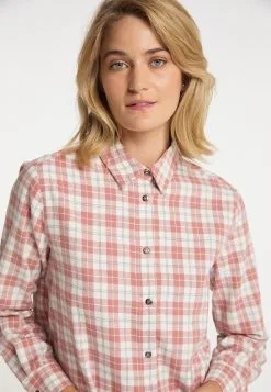 Overhemden Blouse Dames Pink / Wit -Aanbiedingen Usha Winkel 3ef47242e657e62165b966dff0e547bb