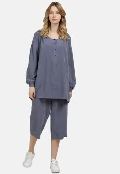 Blouseshirts Blouse Dames Duifblauw -Aanbiedingen Usha Winkel 44f6579fe266ae856b911d2d2ea8aab6