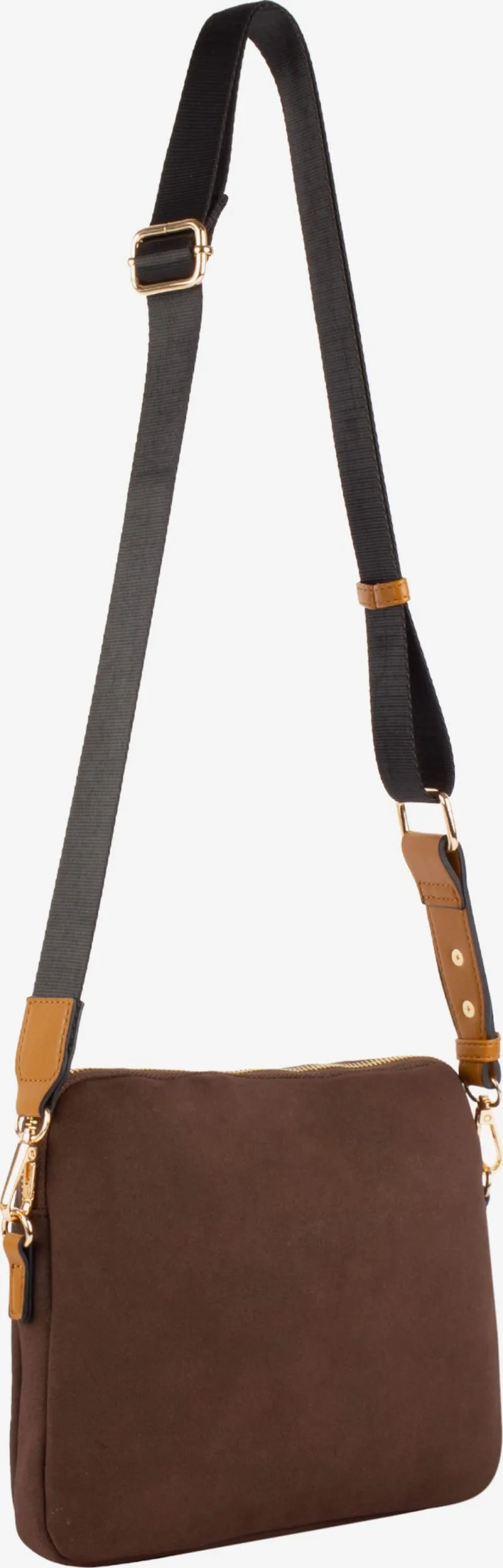 Schoudertasjes Schoudertas Dames Cognac / Donkerbruin 5 Schoudertasjes Schoudertas Dames Cognac / Donkerbruin - Afbeelding 3