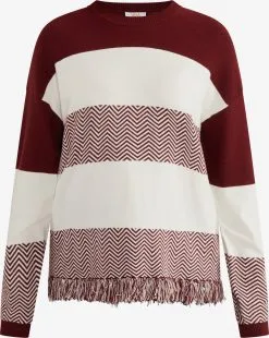 Fijngebreide Truien Trui Carnea Dames Bordeaux