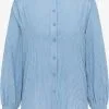 Overhemden Blouse Dames Smoky Blue